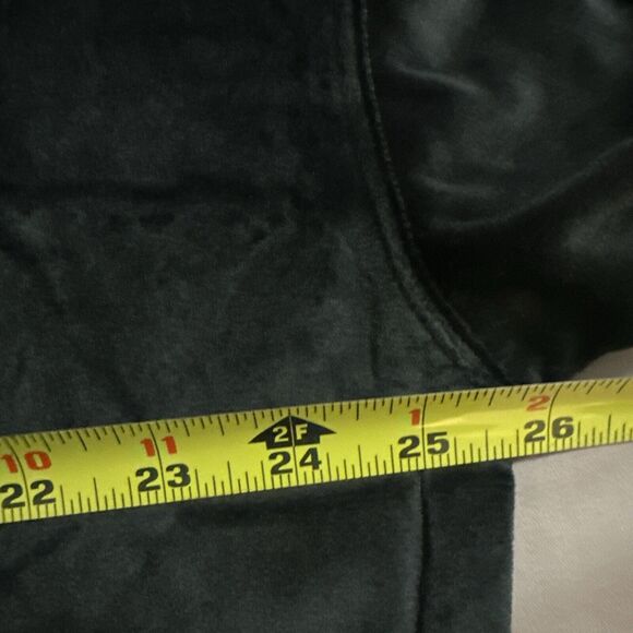 Z Supply Women Bodhi Velour Baggy Cropped Sweatshirt Black Medium Casual Sporty - Picture 10 of 11